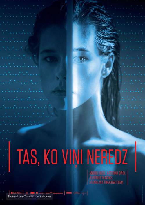 Tas, ko vini neredz - Latvian Movie Poster