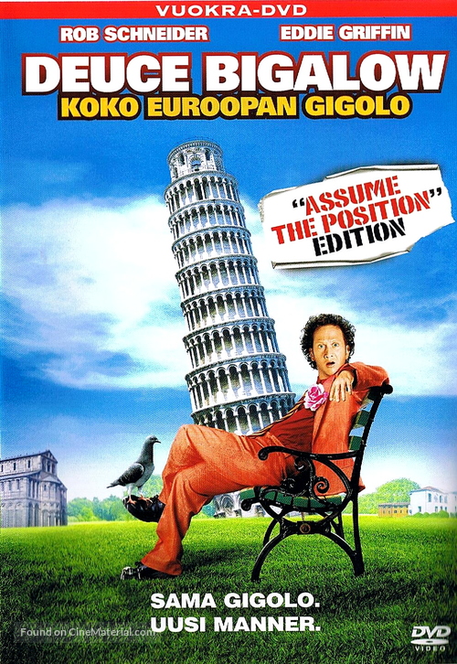 Deuce Bigalow: European Gigolo - Finnish DVD movie cover