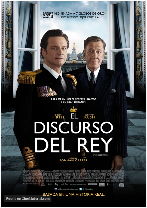 The King&#039;s Speech - Mexican Movie Poster