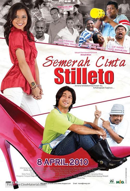 Semerah cinta stilleto - Malaysian Movie Poster