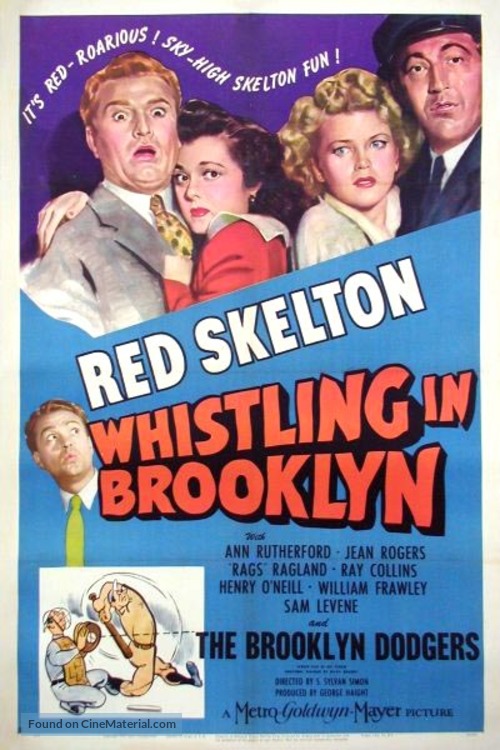 Whistling in Brooklyn - Movie Poster