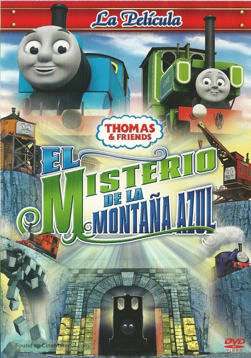 Thomas &amp; Friends: Blue Mountain Mystery - Spanish DVD movie cover