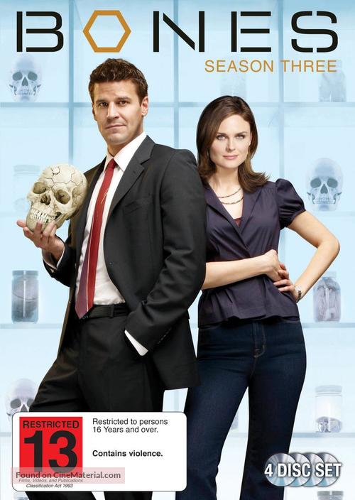 &quot;Bones&quot; - New Zealand DVD movie cover