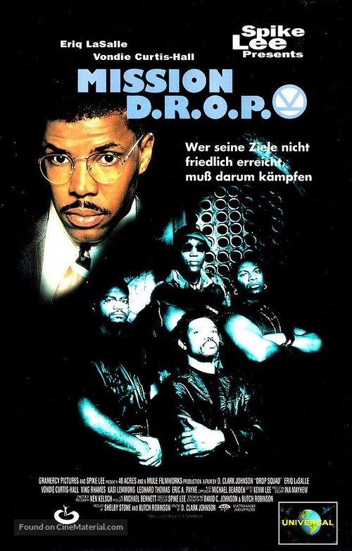 Drop Squad - German VHS movie cover