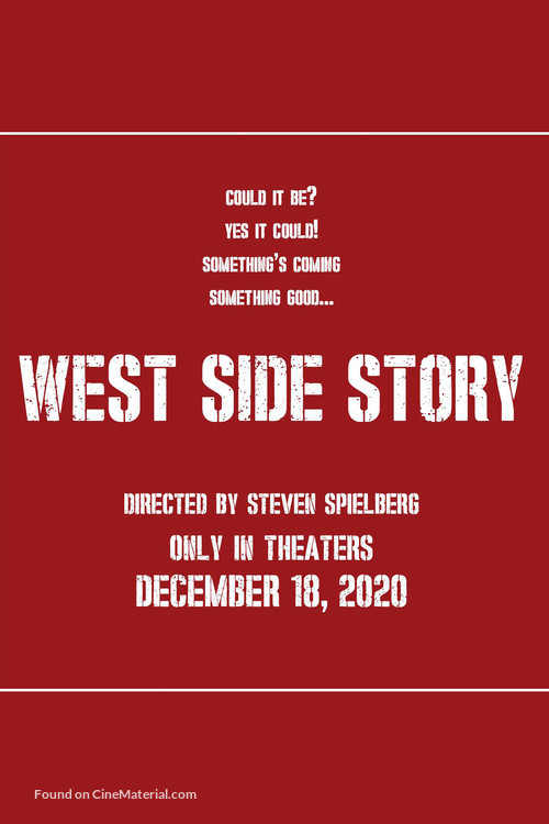 West Side Story (2021) movie poster