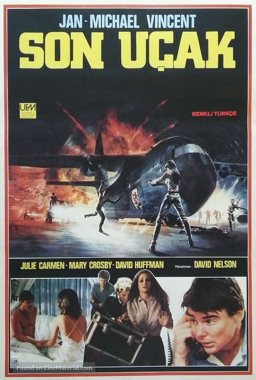Last Plane Out - Turkish Movie Poster