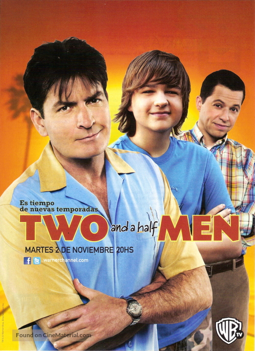 &quot;Two and a Half Men&quot; - Argentinian Movie Poster