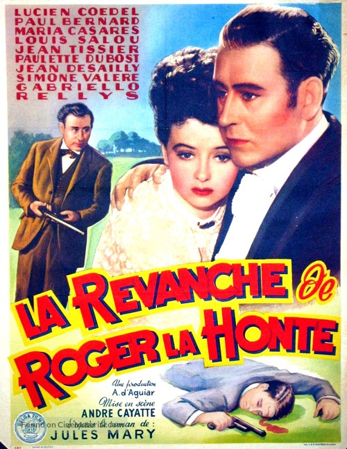 La revanche de Roger la Honte - Belgian Movie Poster