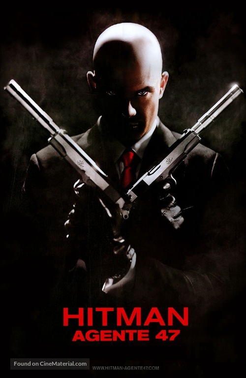 Hitman - Mexican poster