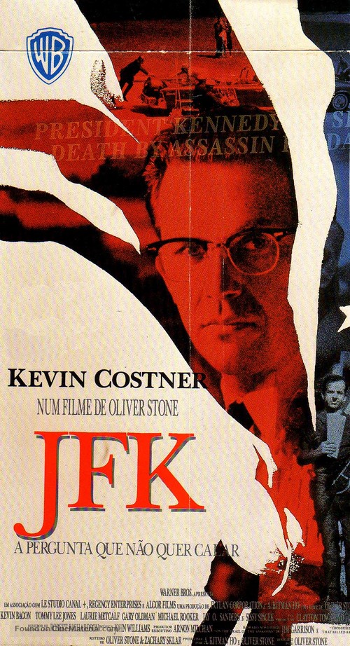 JFK - Brazilian VHS movie cover