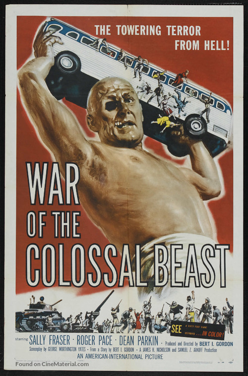 War of the Colossal Beast - Movie Poster