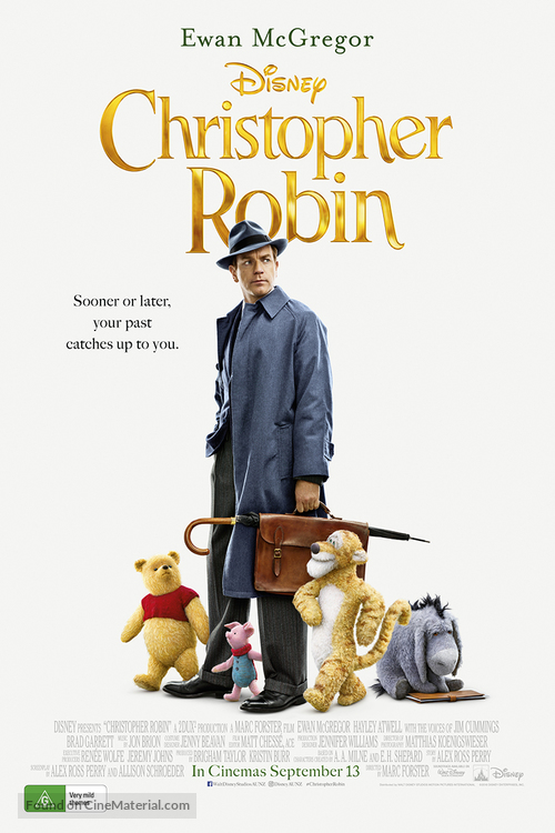 Christopher Robin - Australian Movie Poster