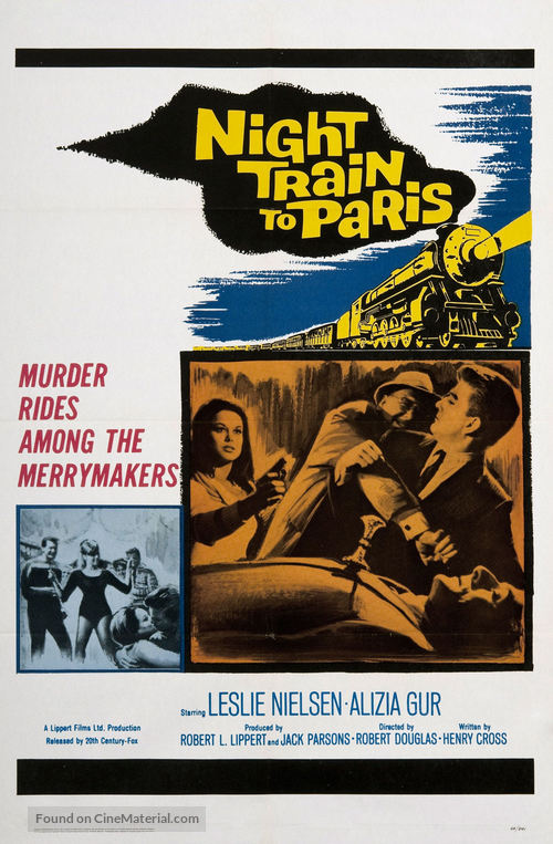 Night Train to Paris - Movie Poster