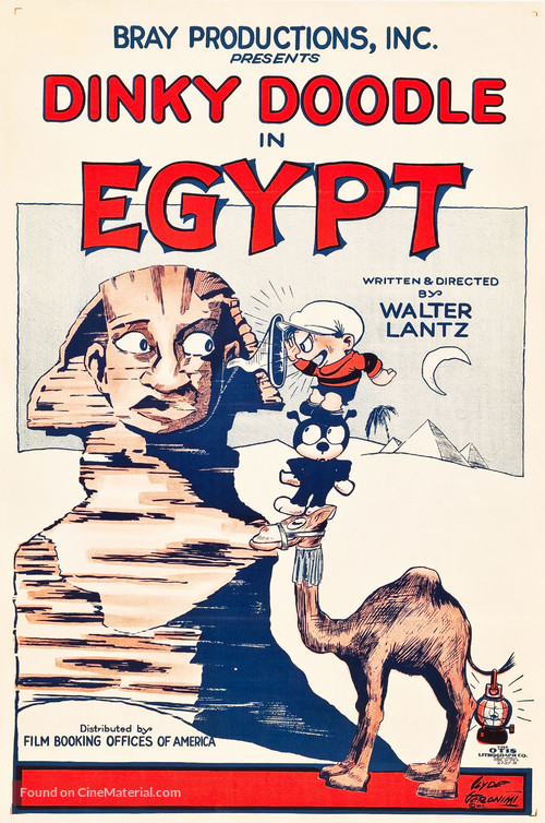 Dinky Doodle in Egypt - Movie Poster