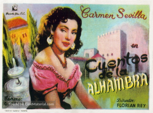 Cuentos de la Alhambra - Spanish Movie Poster