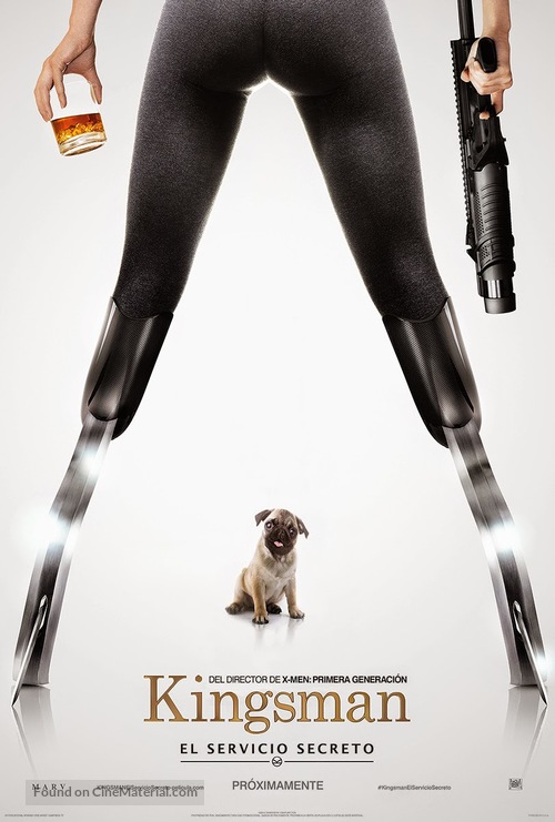 Kingsman: The Secret Service - Mexican Movie Poster