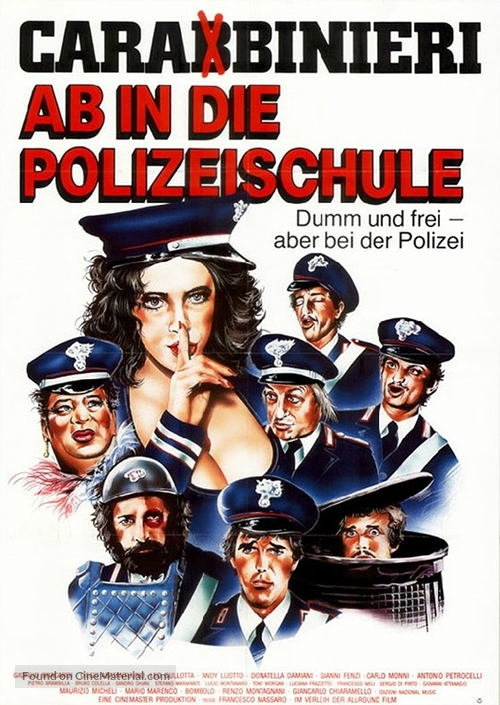 I carabbinieri - German Movie Poster