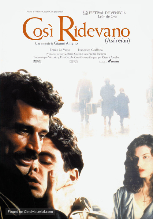 Cos&igrave; ridevano - Spanish Movie Poster