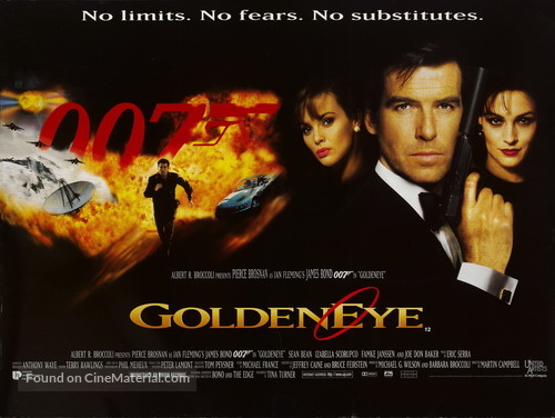 GoldenEye - British Movie Poster