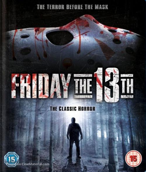 Friday the 13th - British Blu-Ray movie cover