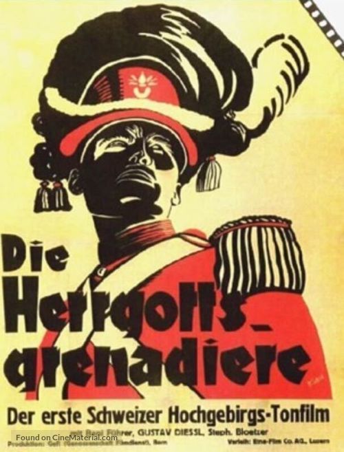 Die Herrgottsgrenadiere - Swiss Movie Poster