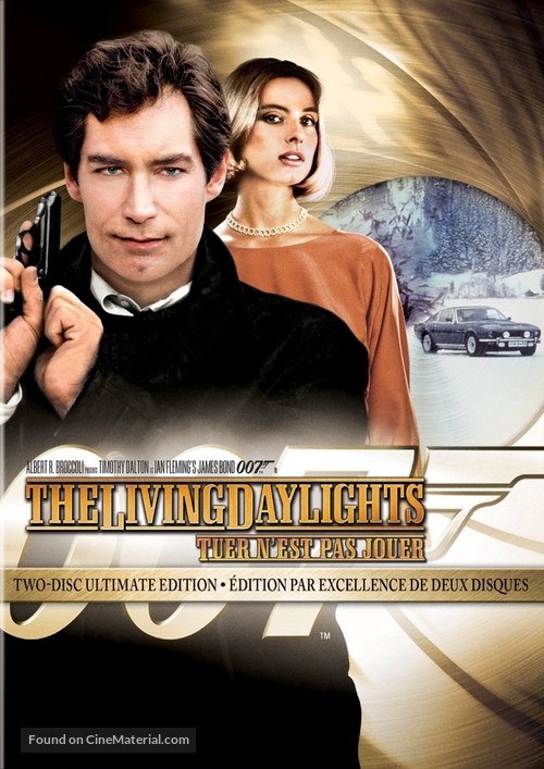 The Living Daylights - Canadian DVD movie cover