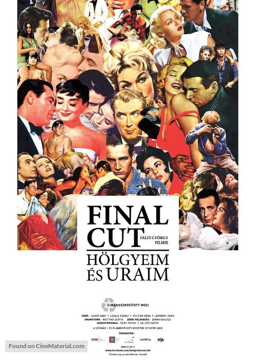 Final cut - H&ouml;lgyeim &eacute;s uraim - Hungarian Movie Poster