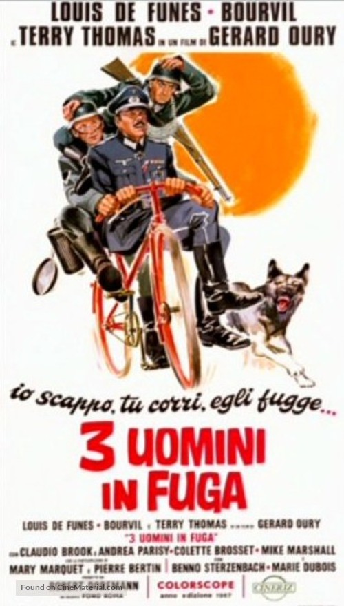 La grande vadrouille - Italian Movie Poster