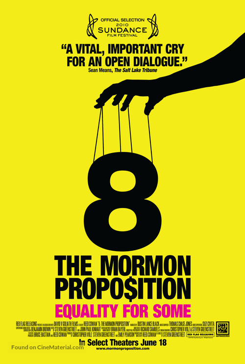 8: The Mormon Proposition - Movie Poster
