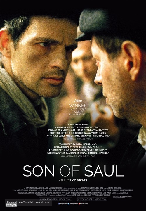 Saul fia - Canadian Movie Poster