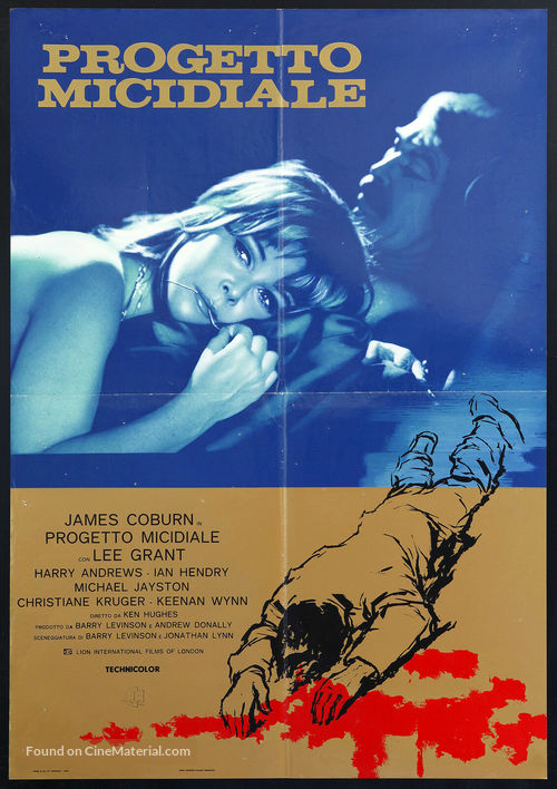The Internecine Project - Italian Movie Poster