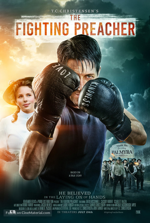 The Fighting Preacher - Movie Poster