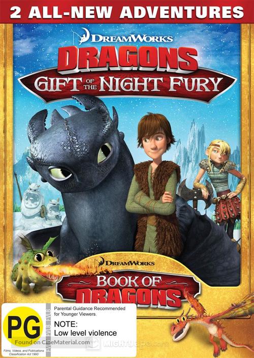 Dragons: Gift of the Night Fury - New Zealand DVD movie cover