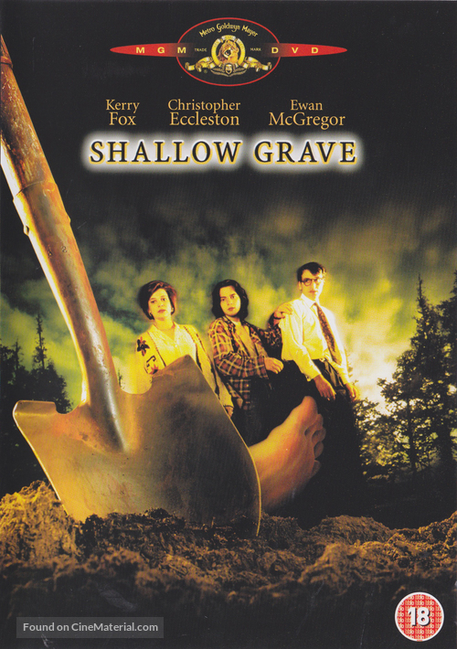 Shallow Grave - British DVD movie cover