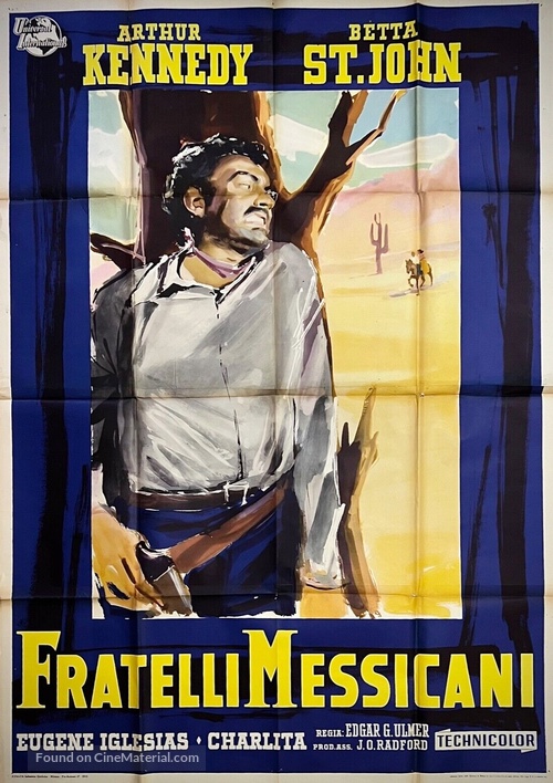 The Naked Dawn - Italian Movie Poster