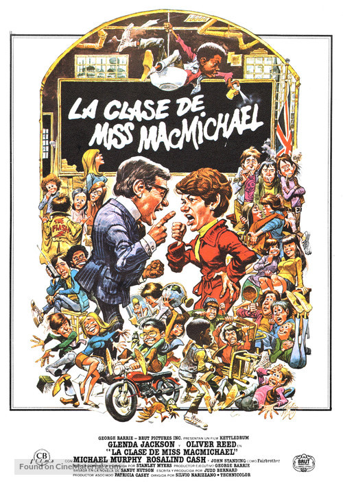 The Class of Miss MacMichael - Spanish Movie Poster
