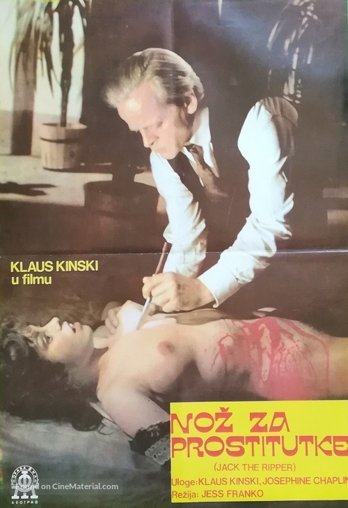 Jack the Ripper - Yugoslav Movie Poster