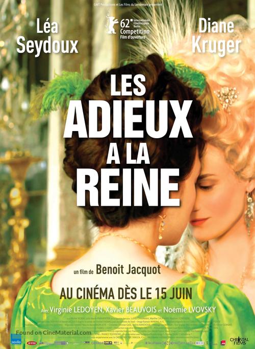 Les adieux &agrave; la reine - Canadian Movie Poster