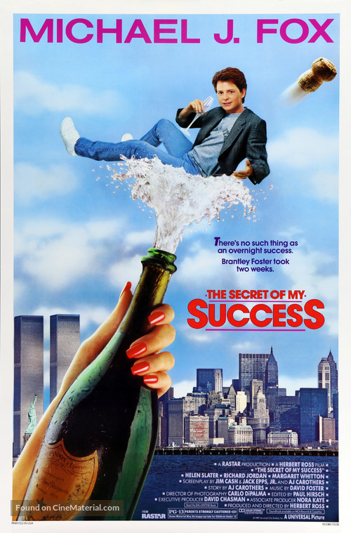 The Secret of My Success - Movie Poster