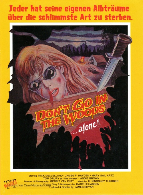 Don&#039;t Go in the Woods - Austrian Blu-Ray movie cover