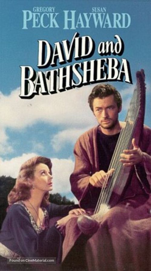 David and Bathsheba - VHS movie cover