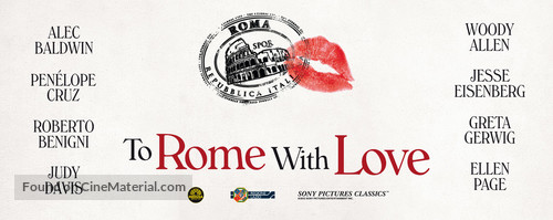 To Rome with Love - Movie Poster