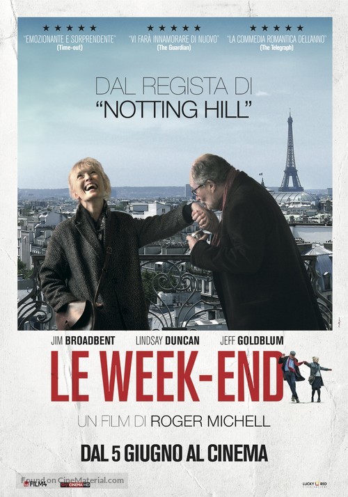Le Week-End - Italian Movie Poster