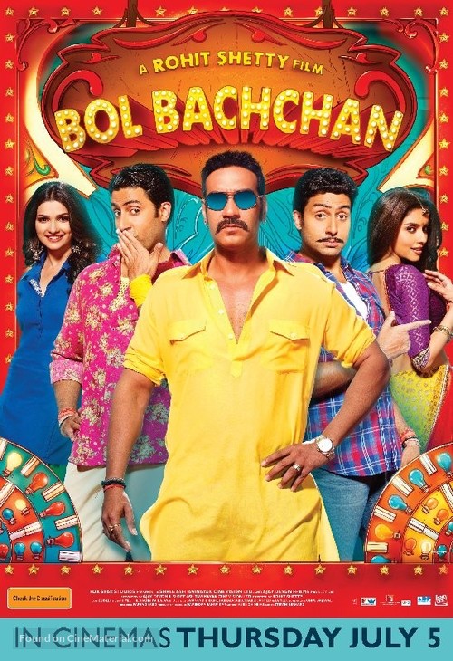 Bol Bachchan - Australian Movie Poster