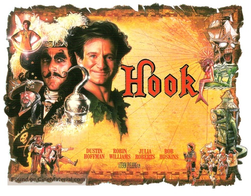 Hook - British Movie Poster