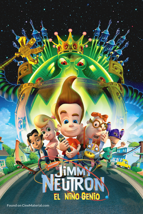 Jimmy Neutron: Boy Genius - Argentinian Movie Cover