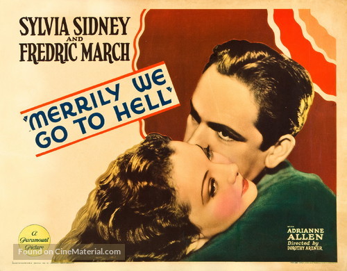 Merrily We Go to Hell - Movie Poster