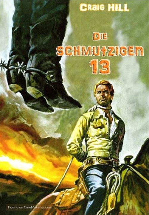 Quindici forche per un assassino - German DVD movie cover