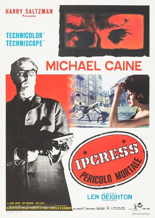 The Ipcress File - Italian Movie Poster