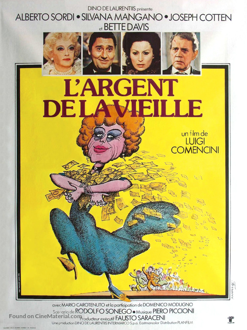 Lo scopone scientifico - French Movie Poster